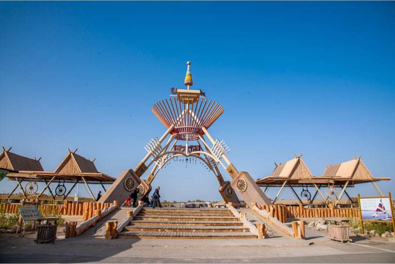 塔里木河沙漠绿洲,尉犁塔里木胡杨林自然保护区