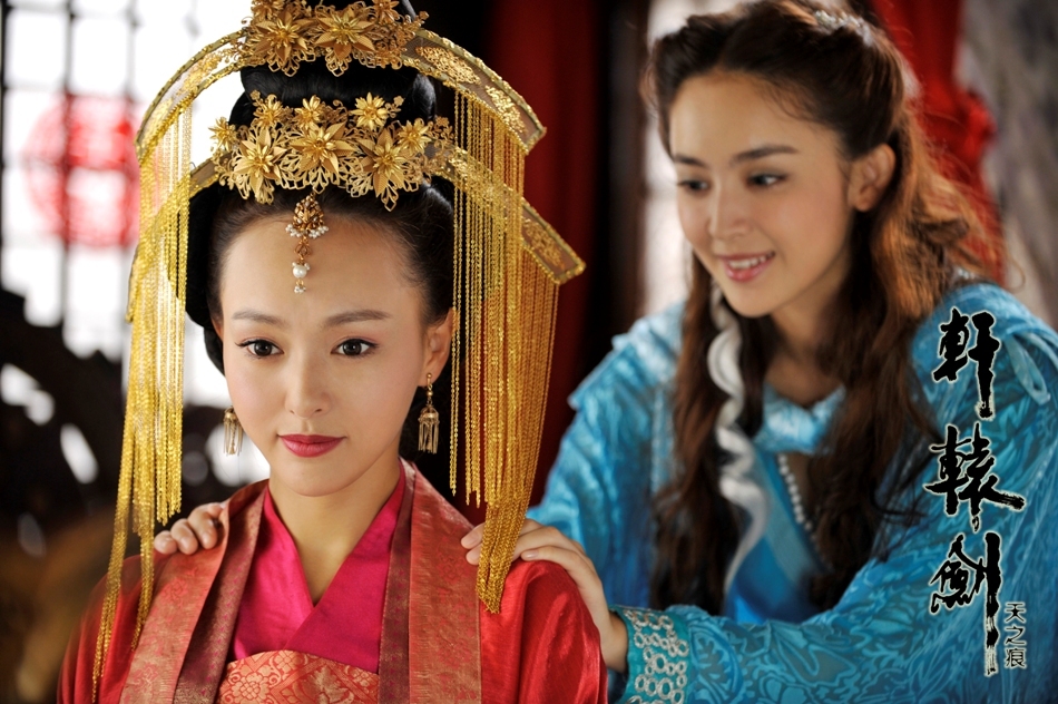 胡歌刘诗诗轩辕剑剧照,胡歌刘诗诗的古装仙侠剧