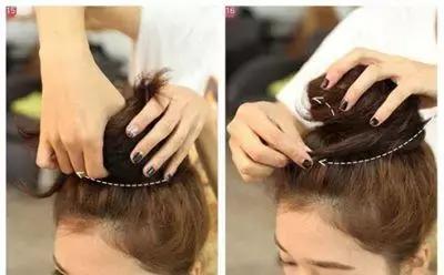 头发扎起来很短怎么扎丸子头,丸子头这样扎才好看整天都不易散