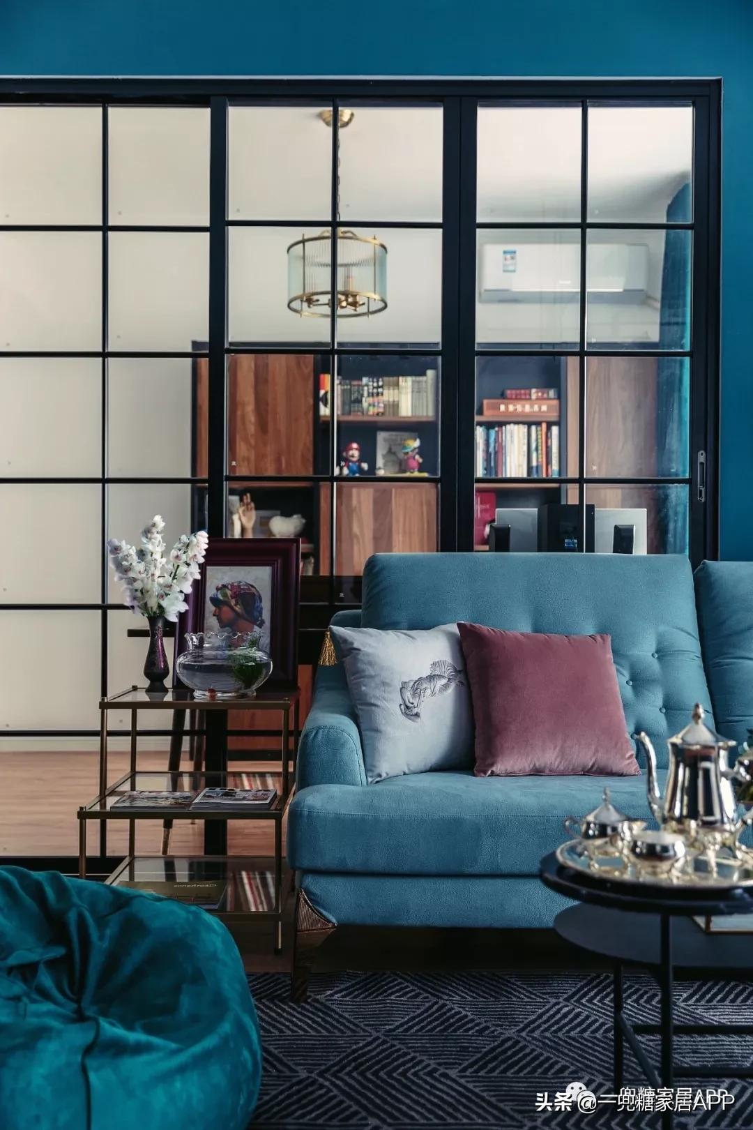 155平法式轻奢风格成都,成都120平灰色系美式风格