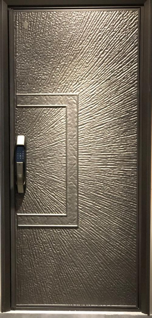 猪年精品：核桃智能锁匹配CEI铸铝钢木装甲门很受高端消费者喜欢