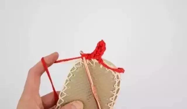 夏天钩的凉鞋,钩一款金鱼休闲凉鞋