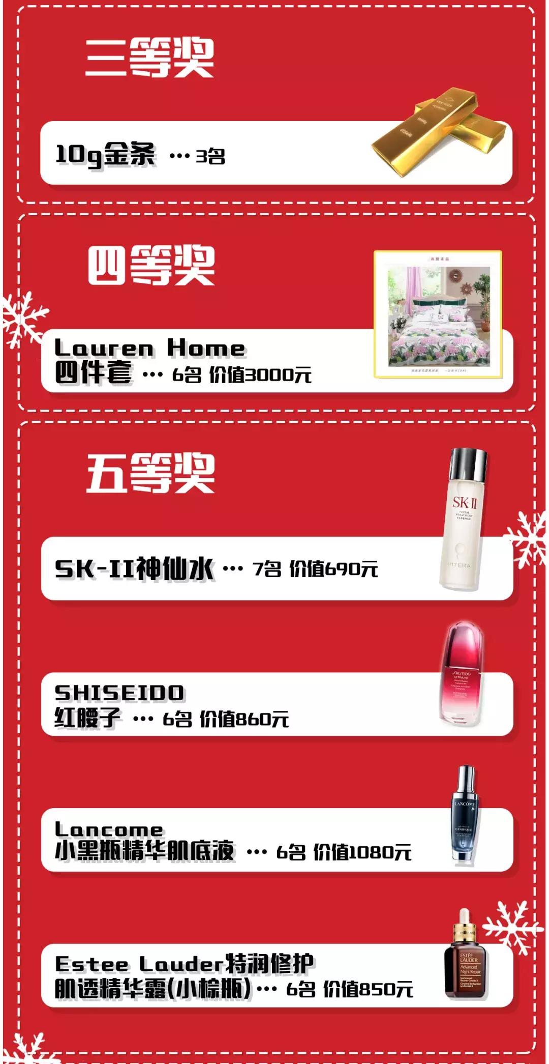 劲爆!iPhone XS、Gucci钱包、金条……潮品任性抽,百分百中奖!