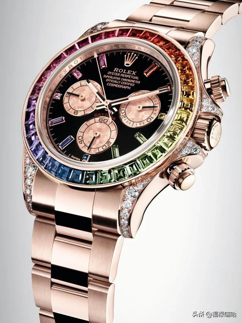 为生活添一抹虹彩，这是钟表师们的浪漫情怀