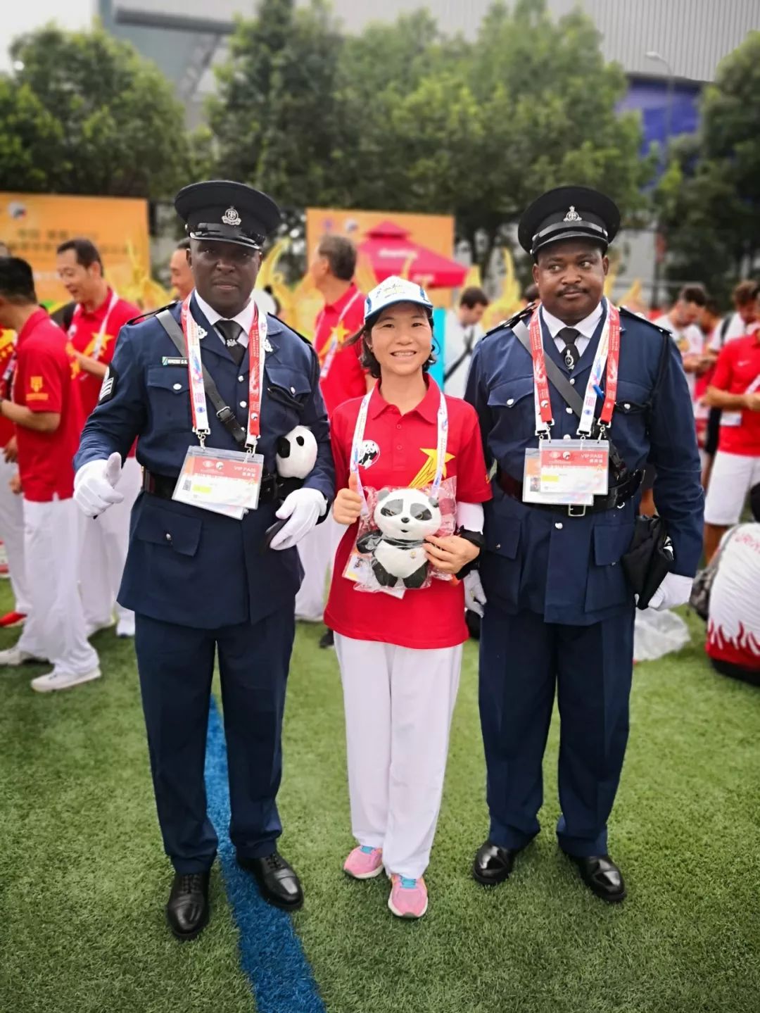 株洲公安民警付玲玲世警会上大显风采！