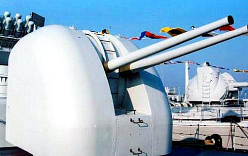 大口径舰炮发展历程,新中国海军大口径舰炮