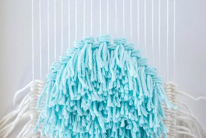 毛线装饰编织教程全过程,毛线编织小饰品简单入门教程