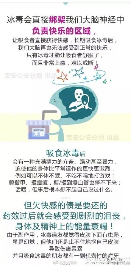 一次尝试毁终身！警察实力揭秘“*毒冰**”的致命危害！