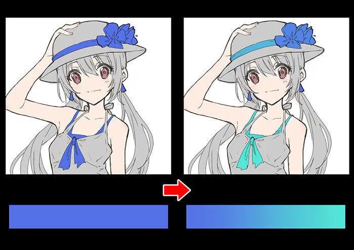 色彩三要素在人像中的运用,色彩的表现技法点绘法图片