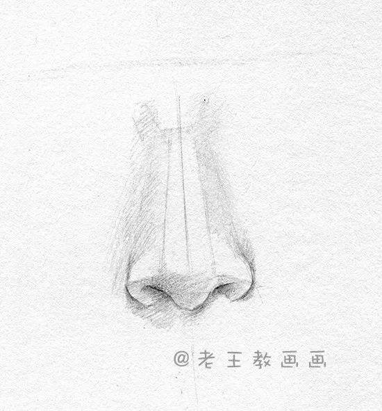 眼睛嘴巴鼻子怎么画简单又漂亮,怎么画鼻子更好看