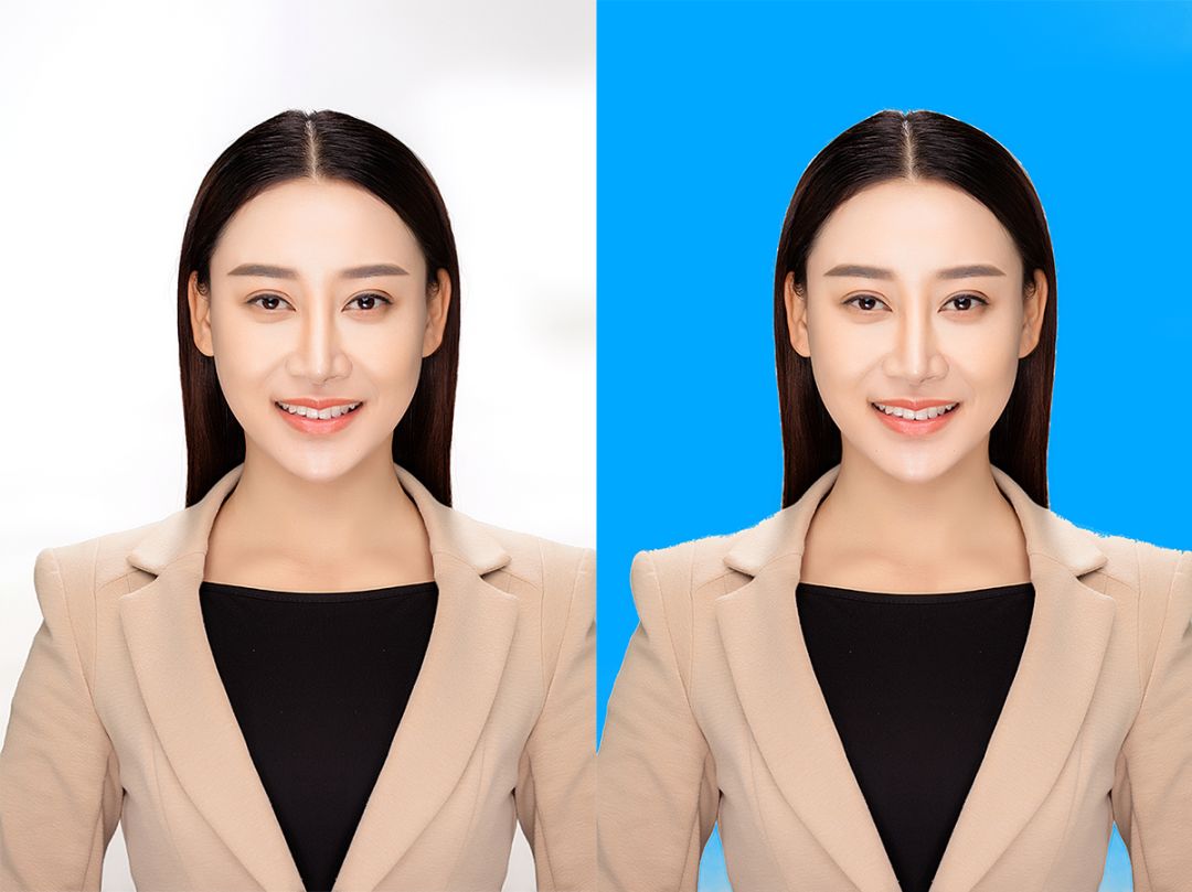 如何用相机结合ps制作证件照,最美证件照ps无插件精修教程