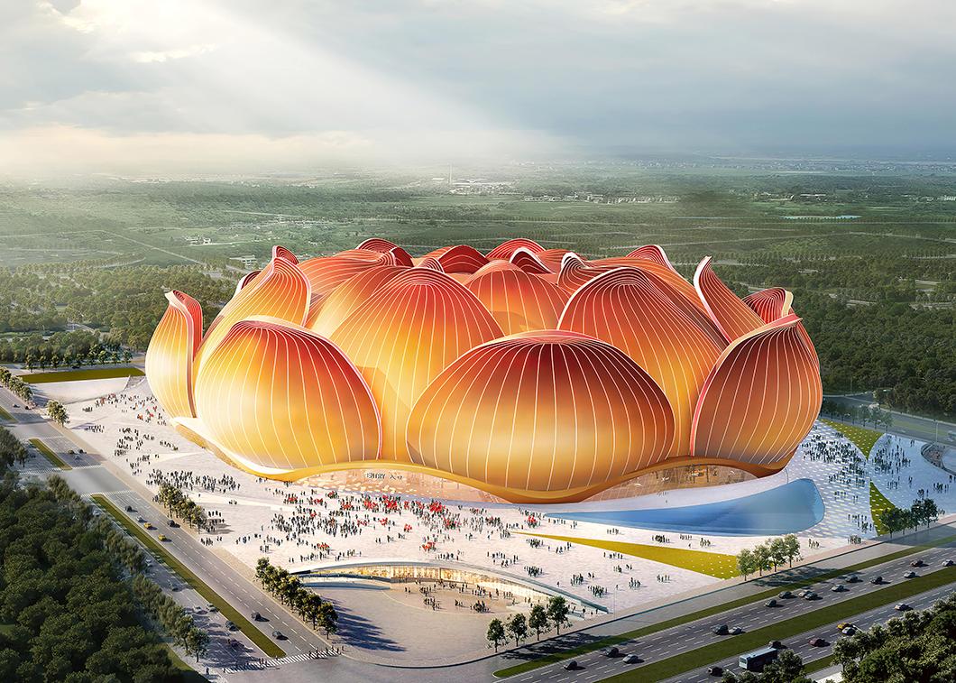 120亿的恒大足球场,恒大足球场看台设计