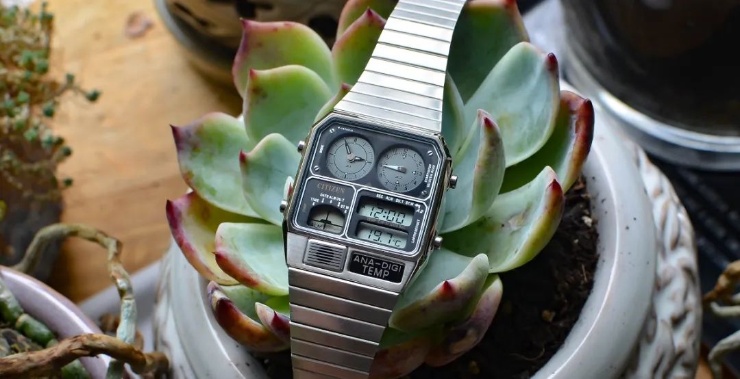 西铁城Ana-DigiTemp:怪异与奇妙的结合体