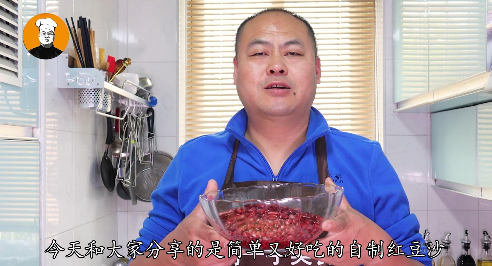 红豆沙月饼口感香甜细腻老少皆宜,怎样制作细腻的红豆沙不用破壁机