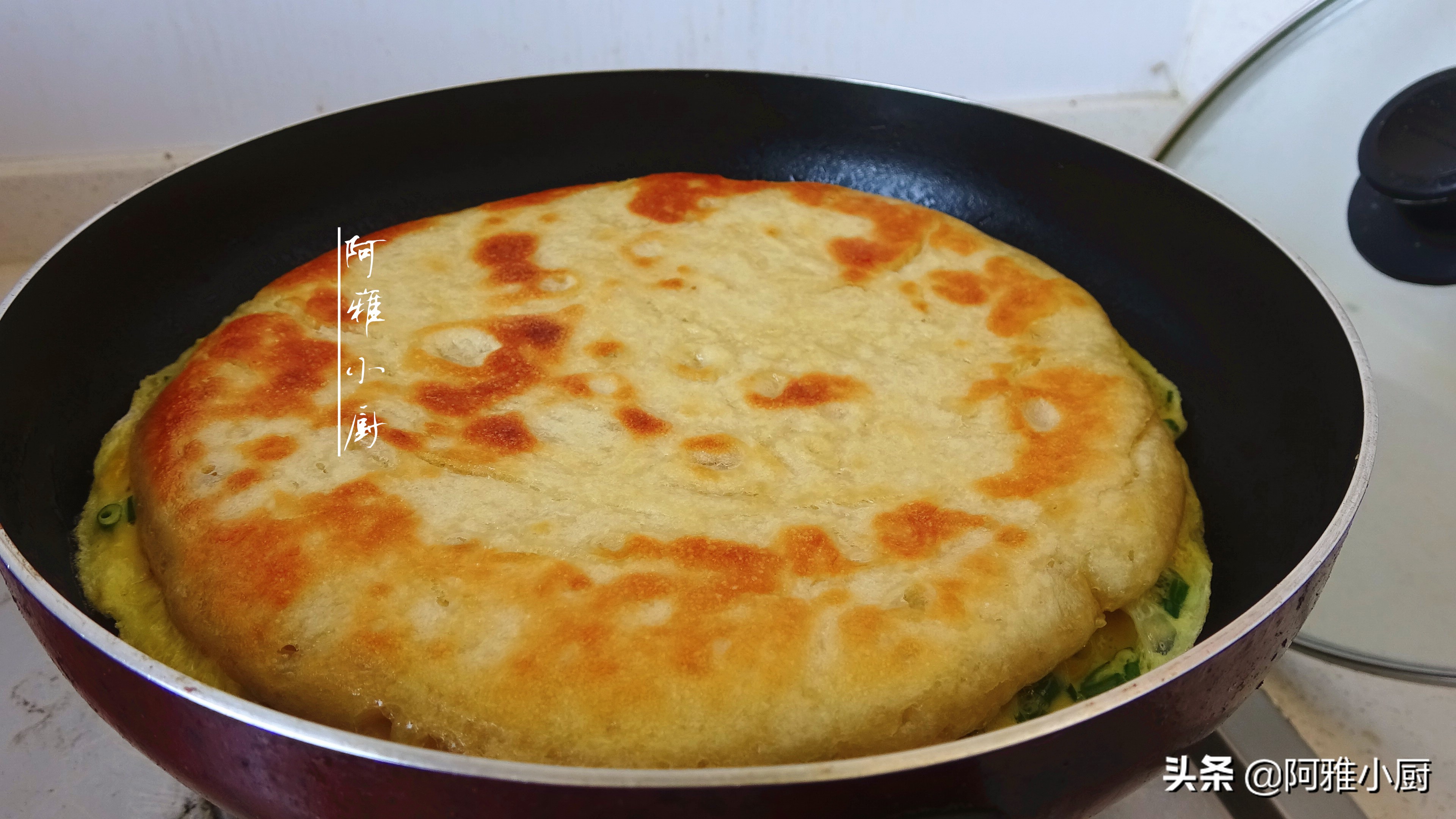 不用酵母的超蓬松又软的烙饼,家常烙饼最神奇的做法