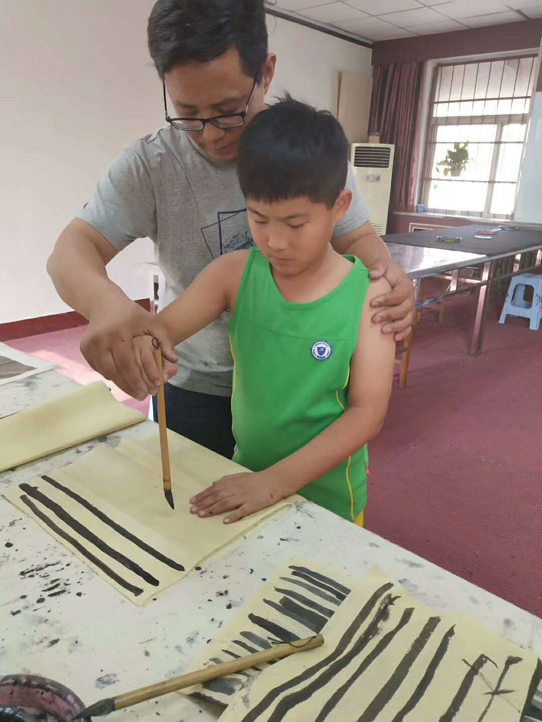 曹振娃,曹振童书法