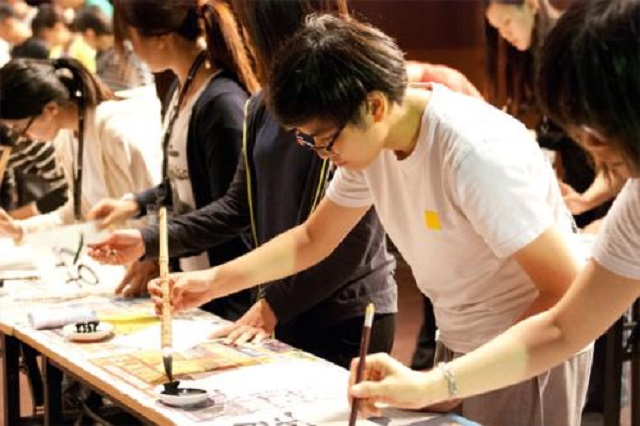 庞中华硬笔书法近况,庞中华最好硬笔书法作品