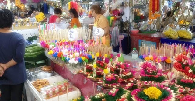 泰国万人水灯节,泰国水灯节曼谷