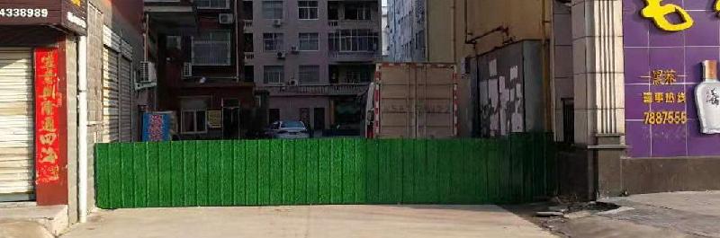 商城县鲇鱼山路改造,街道开展小区封闭管理