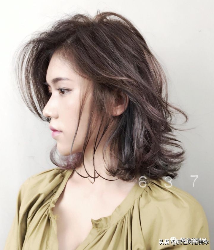 2018懒人烫图片,2020流行泡泡烫