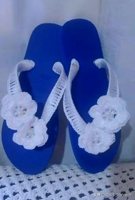 针织作品70款简约,手工针织凉鞋花样图
