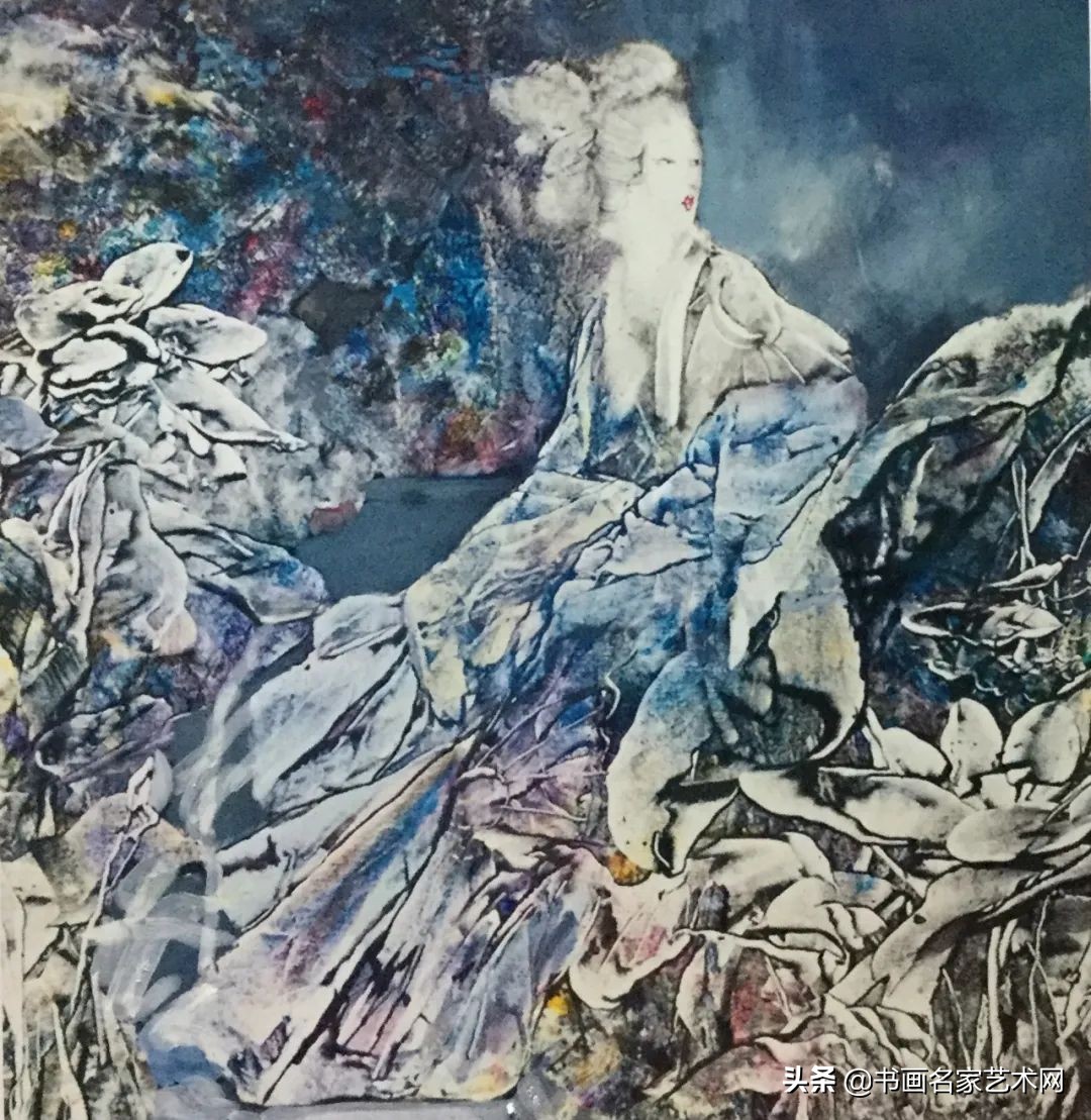 杨兴雅意向山水油画作品欣赏,艺术中国杨建宏绘画作品鉴赏