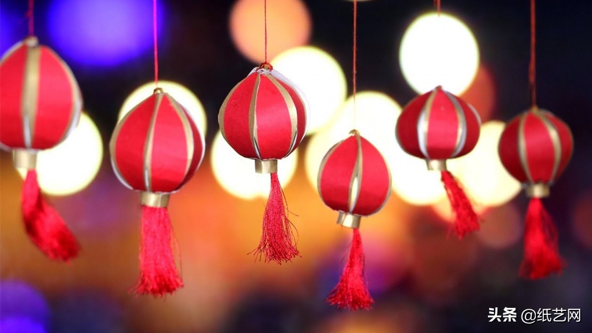 用红包制作春节灯笼简单又好看,怎么用红包做一个新年灯笼