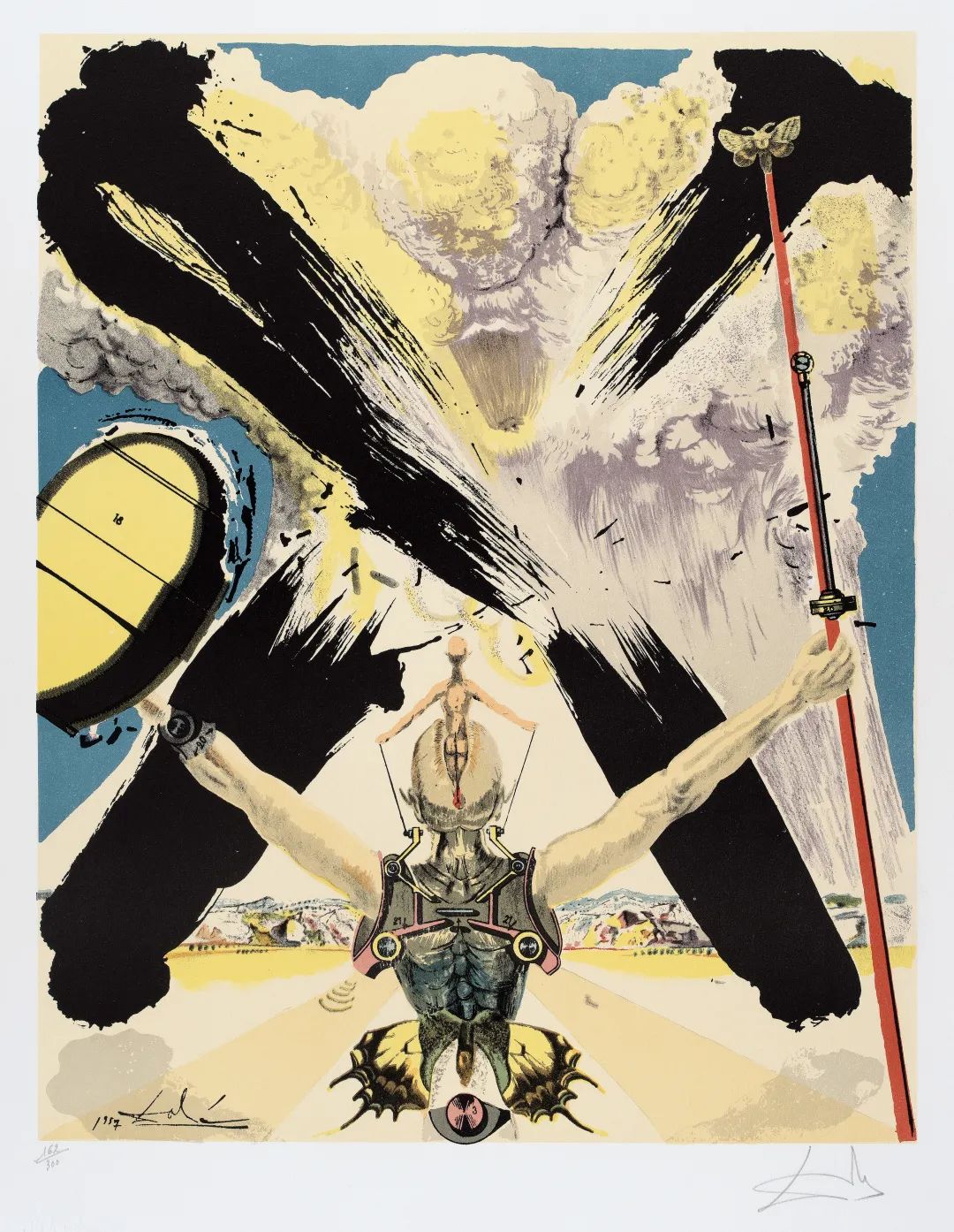 B站“网红”画廊网拍首秀，出手就是达利、赵无极大佬