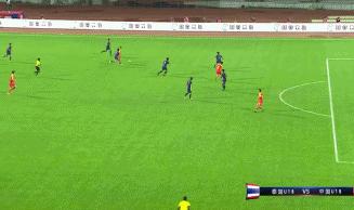 中国国青0-2完败泰国国青，动图解析惊人失误