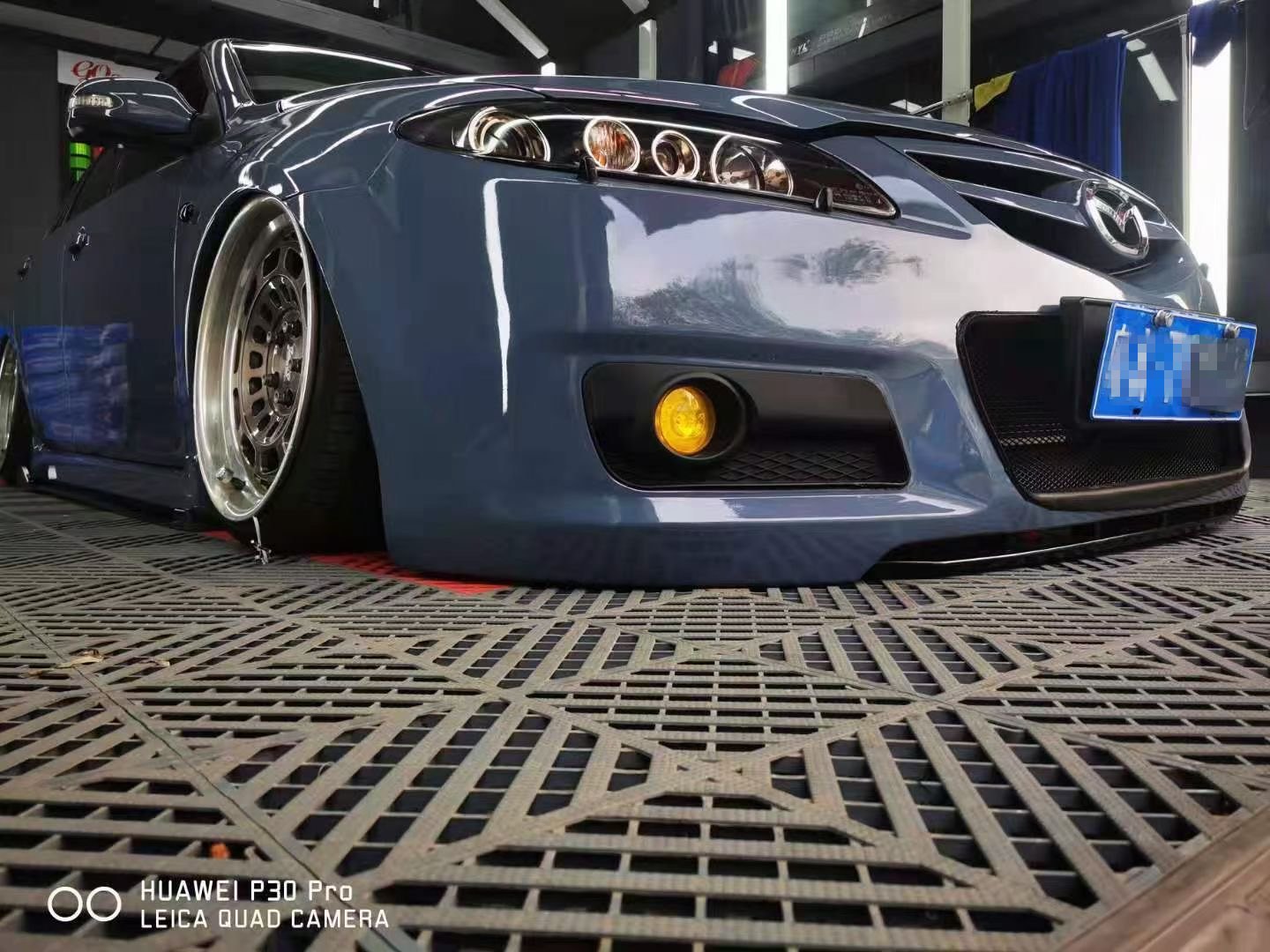 马自达6改了mps包围能装什么后唇,马自达6旅行版海外实拍升级