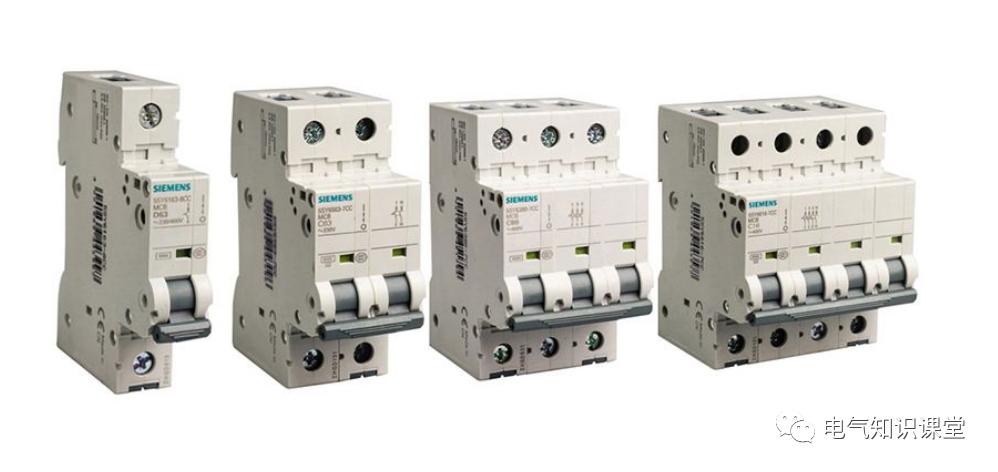 单极断路器abcd各规格型号,微型断路器abcd对照表