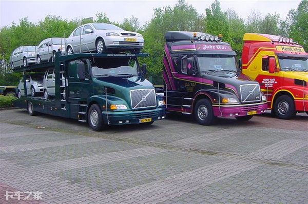 沃尔沃卡车历史车型回顾,沃尔沃vnl400长头牵引车