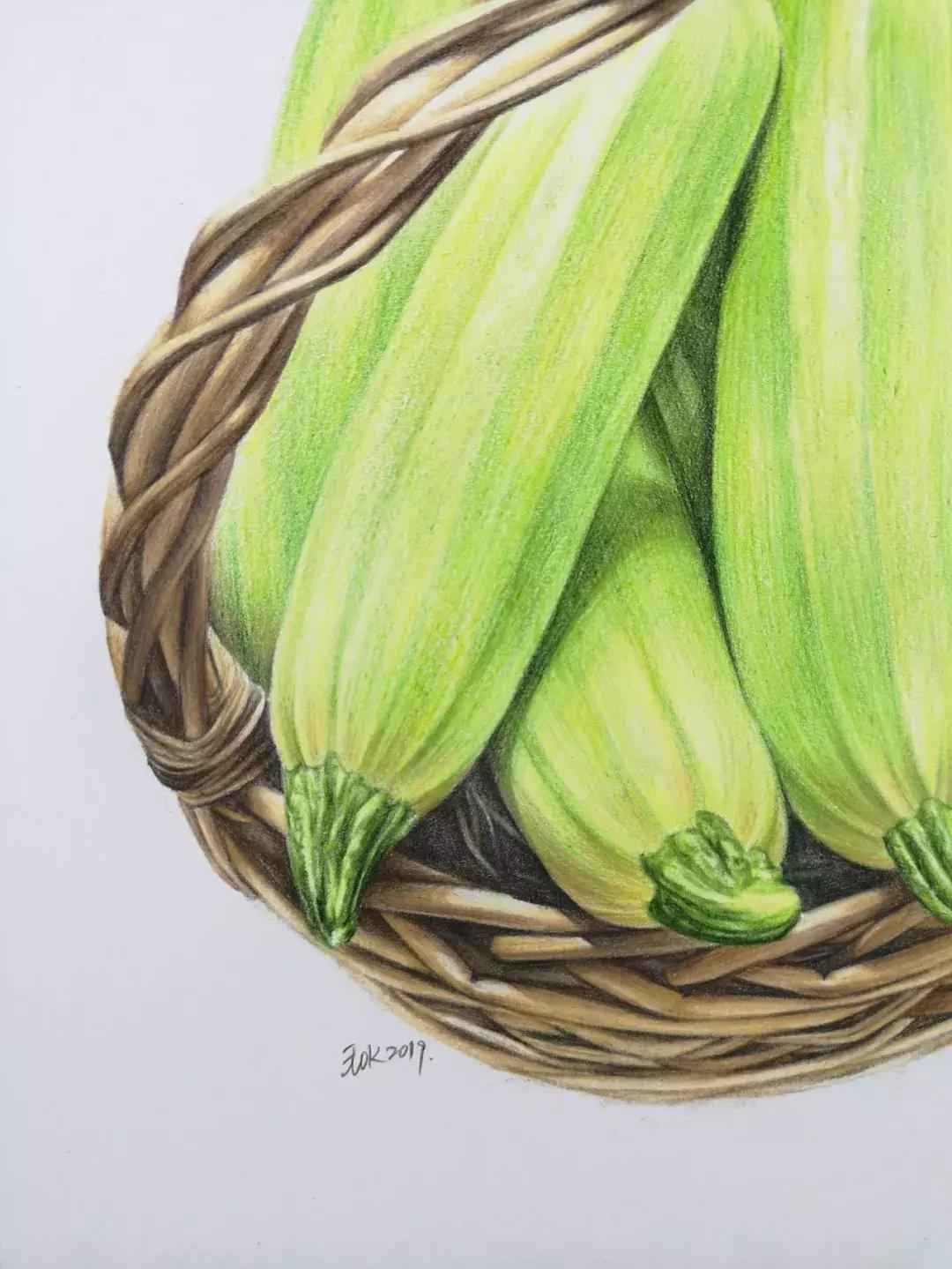 彩铅入门教学叠色,立体彩铅入门基础