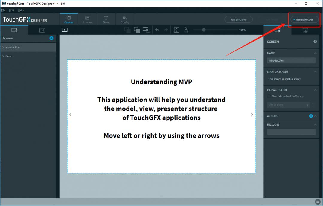 touchgfx移植,rtthread移植