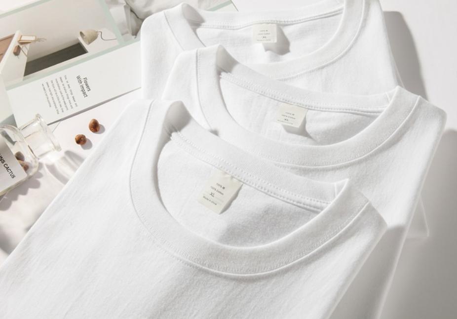 重磅t恤和普通t恤区别试穿,怎么穿又简单又好看的t恤