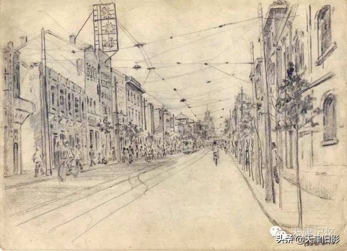 天津滨江道小时候的回忆,小时候的滨江道人山人海