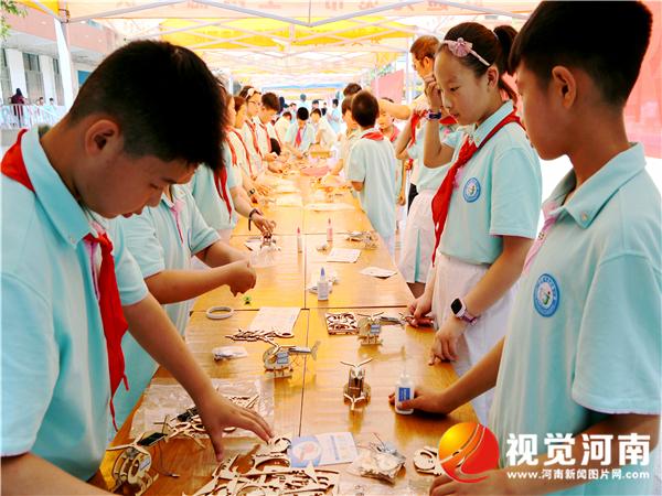 传承优秀文化引领学生发展许昌市建设路小学第22届科技文化艺术节