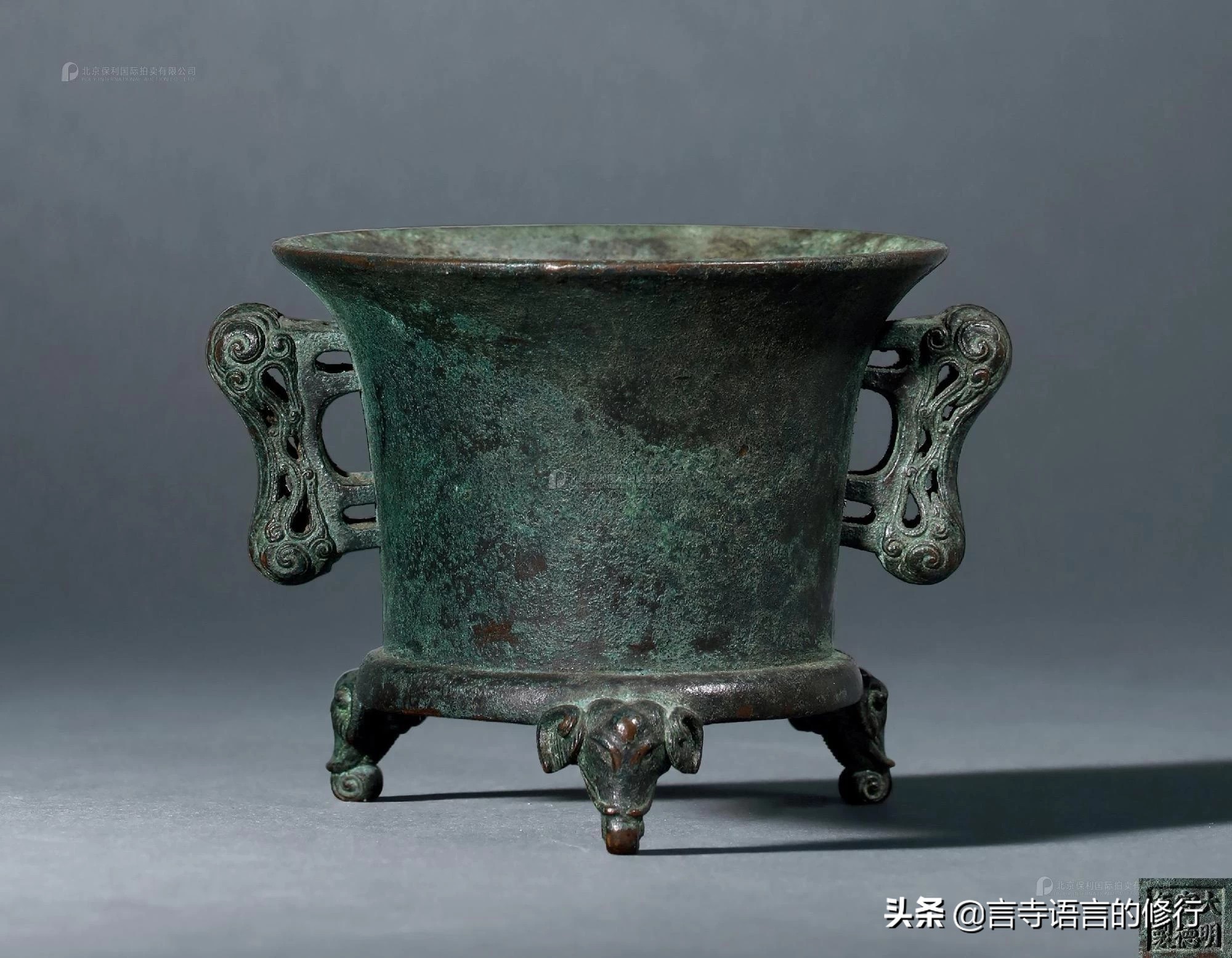 明清铜炉款识一览表,杨馨明清铜炉真品图片