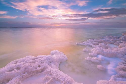 中国最大的盐湖桥,中国第一大盐湖