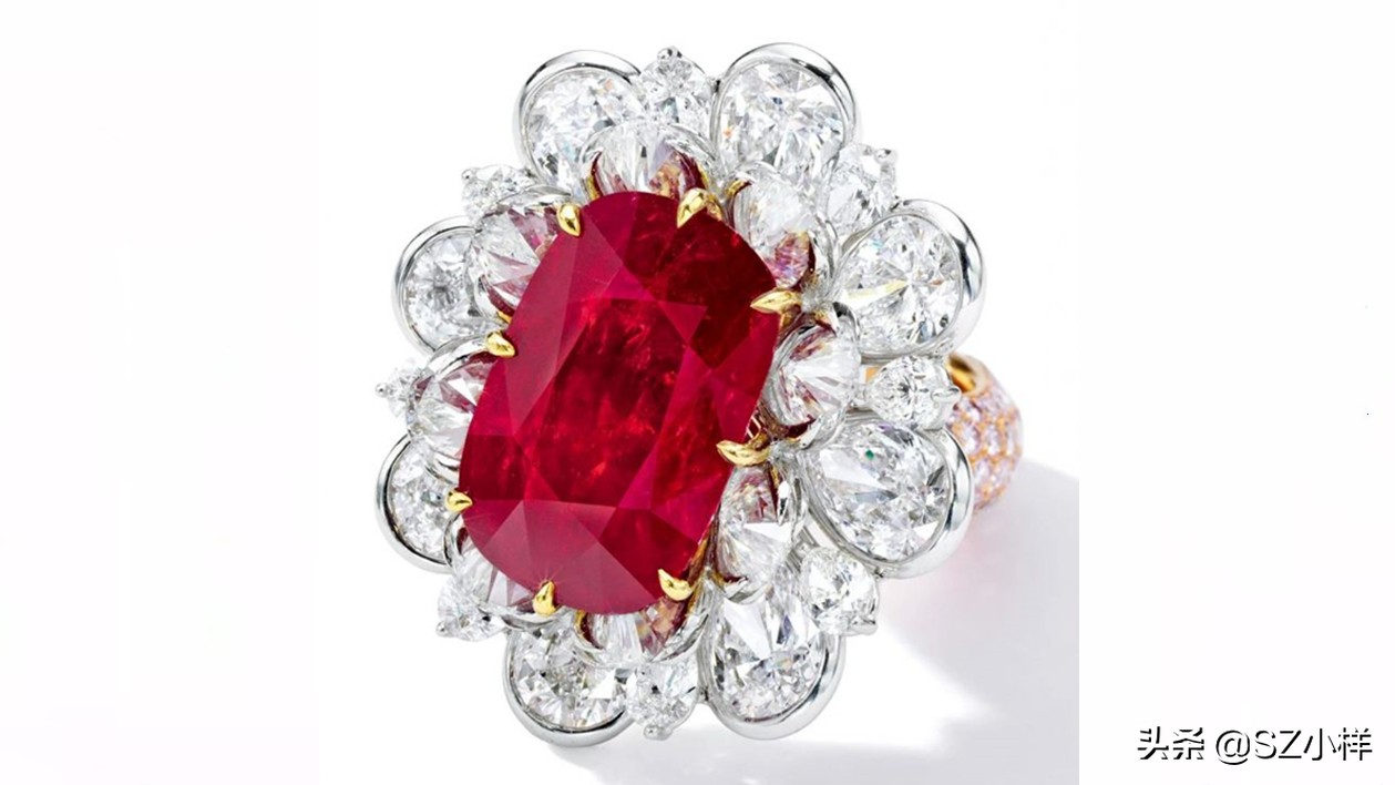 国外顶级红宝石原石1.2亿美元,8克拉红宝石2亿