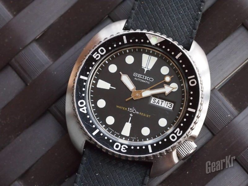 绿水鬼手表seiko5,seiko精工经典水鬼