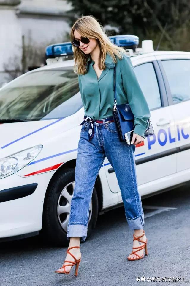 长丝巾春天的各种系法,丝巾怎么系才好看冬季女装