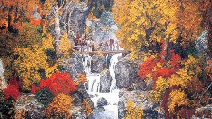 何冠林油画作品大全,何冠霖油画高清大图