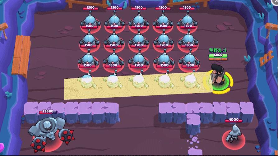 荒野乱斗公牛vs雪莉动画,荒野乱斗的雪莉厉害还是公牛厉害