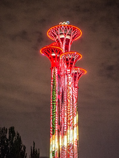 北京奥林匹克公园管委会主任,奥林匹克委员会采访