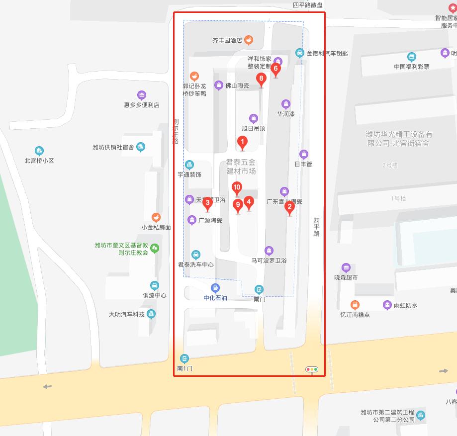 潍坊奎文区五金批发市场在哪里,潍坊五金城批发市场