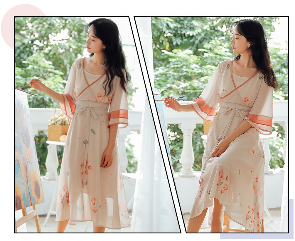 小姑娘裙子是越穿越透气了！这些裙子仙气太重，画面美得不敢看