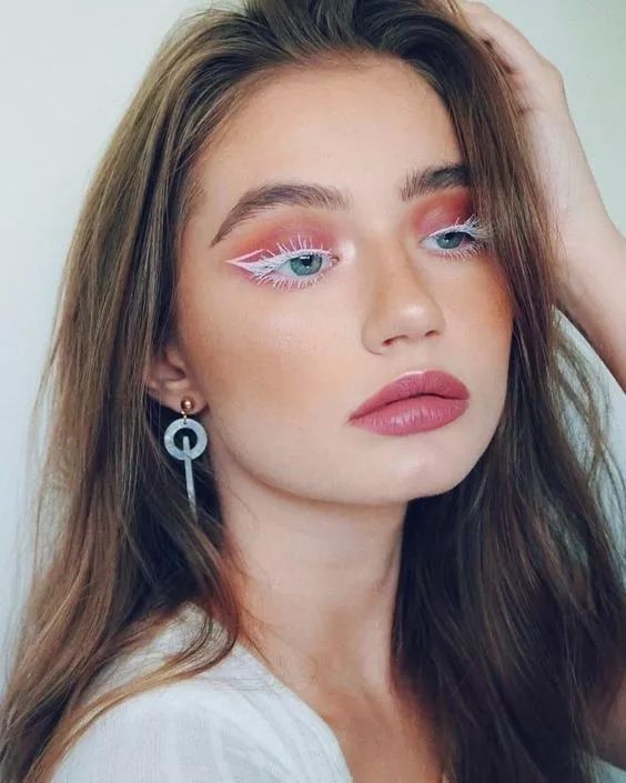 pinkblack眼妆,blackpink同款妆容