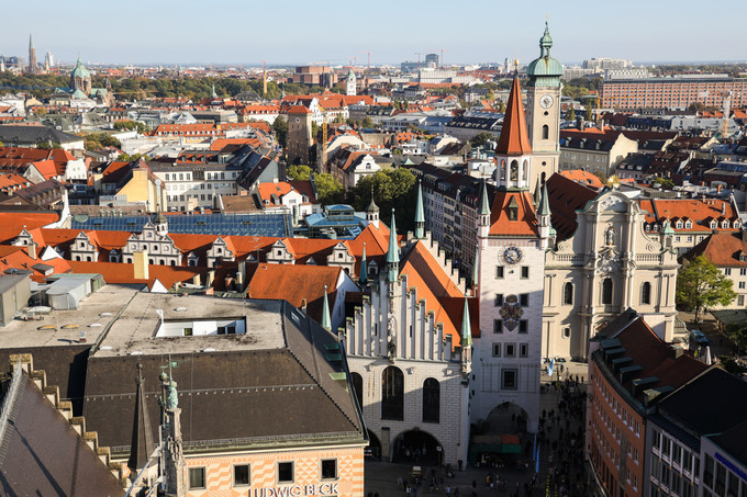 慕尼黑玛丽恩广场旅行,慕尼黑玛利亚广场日默瓦店