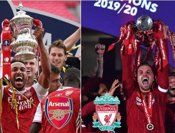 枪手阿森纳夺冠,英国社区盾杯曼城阿森纳